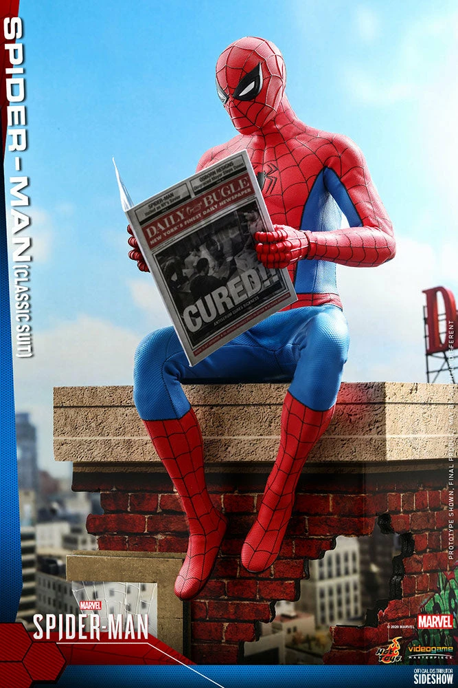 Maybang's Collectibles Hot Toys Marvel Spider-Man Game Spider-Man (Classic Suit) 1/6 Scale Collectible Figure 8 Maybang's Collectibles Hot Toys Marvel Spider-Man Game Spider-Man (Classic Suit) 1/6 Scale Collectible Figure