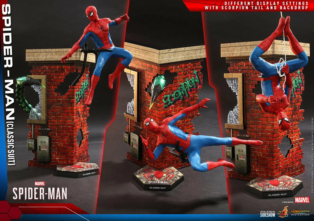 Maybang's Collectibles Hot Toys Marvel Spider-Man Game Spider-Man (Classic Suit) 1/6 Scale Collectible Figure 19 Maybang's Collectibles Hot Toys Marvel Spider-Man Game Spider-Man (Classic Suit) 1/6 Scale Collectible Figure