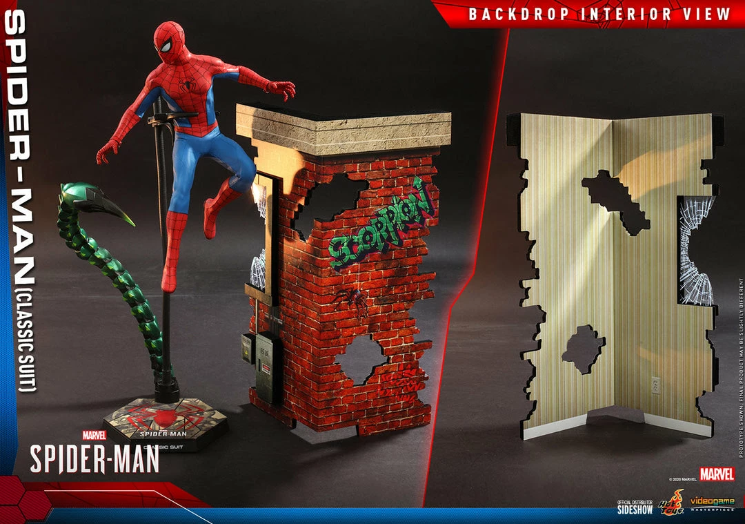 Maybang's Collectibles Hot Toys Marvel Spider-Man Game Spider-Man (Classic Suit) 1/6 Scale Collectible Figure 20 Maybang's Collectibles Hot Toys Marvel Spider-Man Game Spider-Man (Classic Suit) 1/6 Scale Collectible Figure