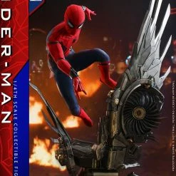 Maybang's Collectibles Hot Toys Marvel Spider-Man Homecoming Spider-Man (Deluxe Version) 1/4 Quarter Scale Figure