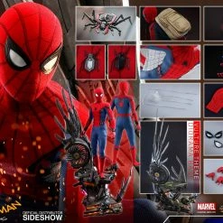 Maybang's Collectibles Hot Toys Marvel Spider-Man Homecoming Spider-Man (Deluxe Version) 1/4 Quarter Scale Figure