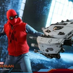 Maybang's Collectibles Hot Toys Marvel Comics Spider-Man Far From Home Spider-Man (Homemade Suit) 1/6 Scale Figure