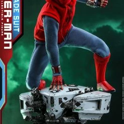 Maybang's Collectibles Hot Toys Marvel Comics Spider-Man Far From Home Spider-Man (Homemade Suit) 1/6 Scale Figure