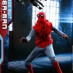Maybang's Collectibles Hot Toys Marvel Comics Spider-Man Far From Home Spider-Man (Homemade Suit) 1/6 Scale Figure