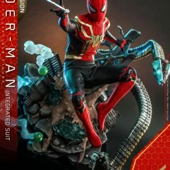 Maybang's Collectibles Hot Toys Marvel Spider-Man No Way Home Spider-Man (Integrated Suit) Deluxe Version 1/6 Scale 12" Collectible Figure 24 Maybang's Collectibles Hot Toys Marvel Spider-Man No Way Home Spider-Man (Integrated Suit) Deluxe Version 1/6 Scale 12