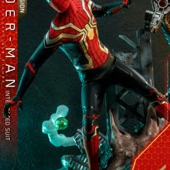 Maybang's Collectibles Hot Toys Marvel Spider-Man No Way Home Spider-Man (Integrated Suit) Deluxe Version 1/6 Scale 12" Collectible Figure 27 Maybang's Collectibles Hot Toys Marvel Spider-Man No Way Home Spider-Man (Integrated Suit) Deluxe Version 1/6 Scale 12