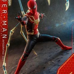 Maybang's Collectibles Hot Toys Marvel Spider-Man No Way Home Spider-Man (Integrated Suit) Deluxe Version 1/6 Scale 12" Collectible Figure 34 Maybang's Collectibles Hot Toys Marvel Spider-Man No Way Home Spider-Man (Integrated Suit) Deluxe Version 1/6 Scale 12