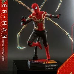 Maybang's Collectibles Hot Toys Marvel Spider-Man No Way Home Spider-Man (Integrated Suit) 1/6 Scale 12" Collectible Figure 19 Maybang's Collectibles Hot Toys Marvel Spider-Man No Way Home Spider-Man (Integrated Suit) 1/6 Scale 12