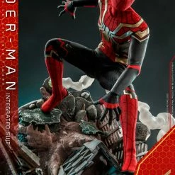 Maybang's Collectibles Hot Toys Marvel Spider-Man No Way Home Spider-Man (Integrated Suit) 1/6 Scale 12" Collectible Figure 23 Maybang's Collectibles Hot Toys Marvel Spider-Man No Way Home Spider-Man (Integrated Suit) 1/6 Scale 12