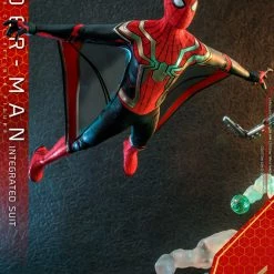 Maybang's Collectibles Hot Toys Marvel Spider-Man No Way Home Spider-Man (Integrated Suit) 1/6 Scale 12" Collectible Figure 25 Maybang's Collectibles Hot Toys Marvel Spider-Man No Way Home Spider-Man (Integrated Suit) 1/6 Scale 12