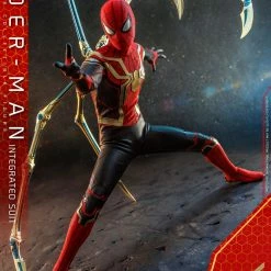 Maybang's Collectibles Hot Toys Marvel Spider-Man No Way Home Spider-Man (Integrated Suit) 1/6 Scale 12" Collectible Figure 26 Maybang's Collectibles Hot Toys Marvel Spider-Man No Way Home Spider-Man (Integrated Suit) 1/6 Scale 12