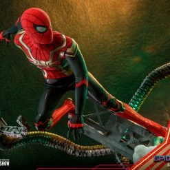 Maybang's Collectibles Hot Toys Marvel Spider-Man No Way Home Spider-Man (Integrated Suit) 1/6 Scale 12" Collectible Figure 29 Maybang's Collectibles Hot Toys Marvel Spider-Man No Way Home Spider-Man (Integrated Suit) 1/6 Scale 12
