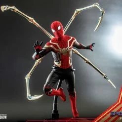 Maybang's Collectibles Hot Toys Marvel Spider-Man No Way Home Spider-Man (Integrated Suit) 1/6 Scale 12" Collectible Figure 30 Maybang's Collectibles Hot Toys Marvel Spider-Man No Way Home Spider-Man (Integrated Suit) 1/6 Scale 12