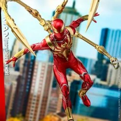 Maybang's Collectibles Hot Toys Marvel Spider-Man Game Spider-Man (Iron Spider Armor) 1/6 Scale 12 Action Figure
