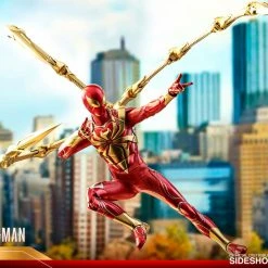 Maybang's Collectibles Hot Toys Marvel Spider-Man Game Spider-Man (Iron Spider Armor) 1/6 Scale 12 Action Figure