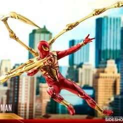 Maybang's Collectibles Hot Toys Marvel Spider-Man Game Spider-Man (Iron Spider Armor) 1/6 Scale 12 Action Figure