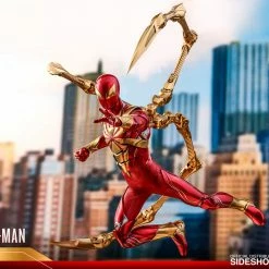 Maybang's Collectibles Hot Toys Marvel Spider-Man Game Spider-Man (Iron Spider Armor) 1/6 Scale 12 Action Figure