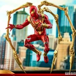 Maybang's Collectibles Hot Toys Marvel Spider-Man Game Spider-Man (Iron Spider Armor) 1/6 Scale 12 Action Figure