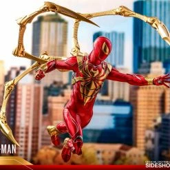 Maybang's Collectibles Hot Toys Marvel Spider-Man Game Spider-Man (Iron Spider Armor) 1/6 Scale 12 Action Figure