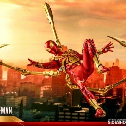 Maybang's Collectibles Hot Toys Marvel Spider-Man Game Spider-Man (Iron Spider Armor) 1/6 Scale 12 Action Figure