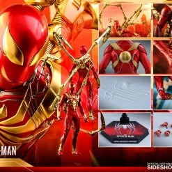 Maybang's Collectibles Hot Toys Marvel Spider-Man Game Spider-Man (Iron Spider Armor) 1/6 Scale 12 Action Figure