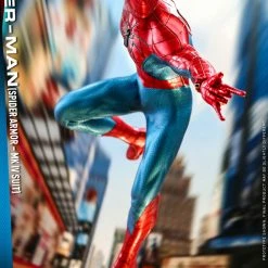 Maybang's Collectibles Hot Toys Marvel Spider-Man Game Spider-Man (Spider Armor - MK IV Suit) 1/6 Scale 12 Action Figure