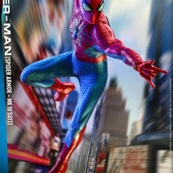Maybang's Collectibles Hot Toys Marvel Spider-Man Game Spider-Man (Spider Armor - MK IV Suit) 1/6 Scale 12 Action Figure