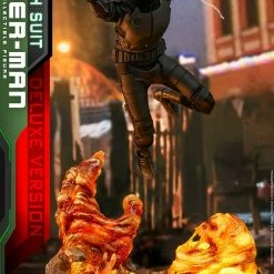 Maybang's Collectibles Hot Toys Marvel Comics Spider-Man: Far From Home Spider-Man (Stealth Suit) Deluxe Version 1/6 Scale Figure