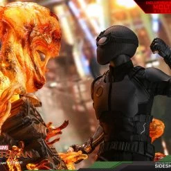 Maybang's Collectibles Hot Toys Marvel Comics Spider-Man: Far From Home Spider-Man (Stealth Suit) Deluxe Version 1/6 Scale Figure
