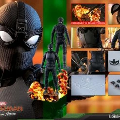 Maybang's Collectibles Hot Toys Marvel Comics Spider-Man: Far From Home Spider-Man (Stealth Suit) Deluxe Version 1/6 Scale Figure