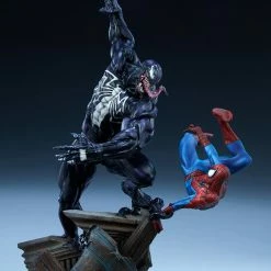 Maybang's Collectibles Sideshow Marvel Comics Spider-Man Vs. Venom Maquette Statue Sideshow Collectibles