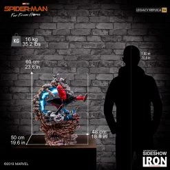 Maybang's Collectibles Iron Studios Marvel Spider-Man Far From Home Spider-Man 1/4 Legacy Replica Statue