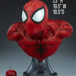Maybang's Collectibles Sideshow Marvel Comics Spider-Man Life Size Bust Statue