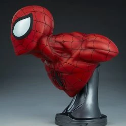 Maybang's Collectibles Sideshow Marvel Comics Spider-Man Life Size Bust Statue