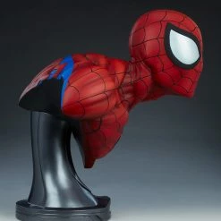 Maybang's Collectibles Sideshow Marvel Comics Spider-Man Life Size Bust Statue