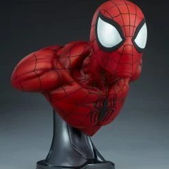 Maybang's Collectibles Sideshow Marvel Comics Spider-Man Life Size Bust Statue