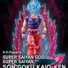Maybang's Collectibles Premium Bandai Tamashii Nations S.H.Figuarts Super Saiyan God Super Saiyan Son Goku Kaio-Ken Event Exclusive Color Edition Figure