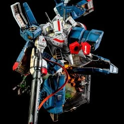 Maybang's Collectibles Kids Logic Robotech Macross Saga ST21 Macross VF1J Full Armour Version Statue