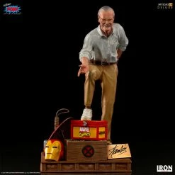 Maybang's Collectibles Iron Studios Marvel Comics Stan Lee Deluxe Art Scale 1/10 Battle Diorama Series Statue