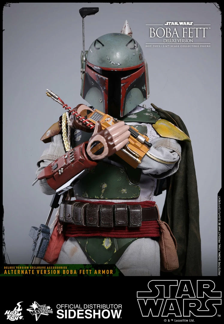 Vendor-unknown Hot Toys Star Wars Episode V: The Empire Strikes Back Boba Fett (Deluxe Version) 1/6 Scale Figure 24 Vendor-unknown Hot Toys Star Wars Episode V: The Empire Strikes Back Boba Fett (Deluxe Version) 1/6 Scale Figure