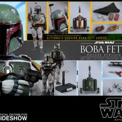 Vendor-unknown Hot Toys Star Wars Episode V: The Empire Strikes Back Boba Fett (Deluxe Version) 1/6 Scale Figure 63 Vendor-unknown Hot Toys Star Wars Episode V: The Empire Strikes Back Boba Fett (Deluxe Version) 1/6 Scale Figure
