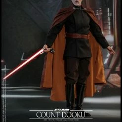 Maybang's Collectibles Hot Toys Star Wars Episode II Attack Of The Clones Count Dooku 1/6 Scale Figure