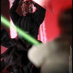 Maybang's Collectibles Hot Toys Star Wars Episode I The Phantom Menace Darth Maul With Sith Speeder DX 1/6 Scale Figure Set