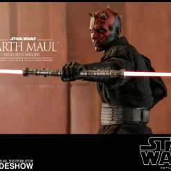 Maybang's Collectibles Hot Toys Star Wars Episode I The Phantom Menace Darth Maul With Sith Speeder DX 1/6 Scale Figure Set