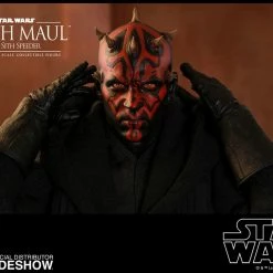 Maybang's Collectibles Hot Toys Star Wars Episode I The Phantom Menace Darth Maul With Sith Speeder DX 1/6 Scale Figure Set