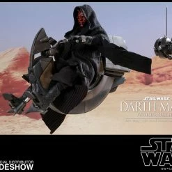Maybang's Collectibles Hot Toys Star Wars Episode I The Phantom Menace Darth Maul With Sith Speeder DX 1/6 Scale Figure Set