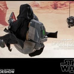 Maybang's Collectibles Hot Toys Star Wars Episode I The Phantom Menace Darth Maul With Sith Speeder DX 1/6 Scale Figure Set