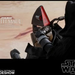 Maybang's Collectibles Hot Toys Star Wars Episode I The Phantom Menace Darth Maul With Sith Speeder DX 1/6 Scale Figure Set