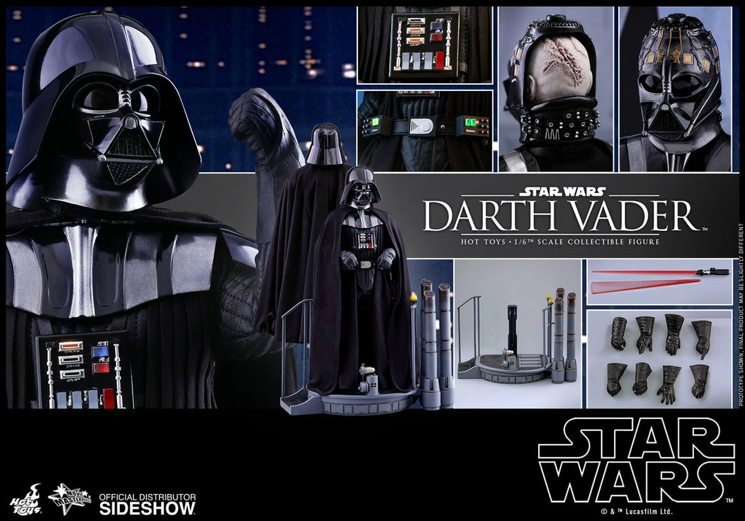Vendor-unknown Hot Toys Star Wars Episode V The Empire Strikes Back Darth Vader 1/6 Scale Figure 25 Vendor-unknown Hot Toys Star Wars Episode V The Empire Strikes Back Darth Vader 1/6 Scale Figure