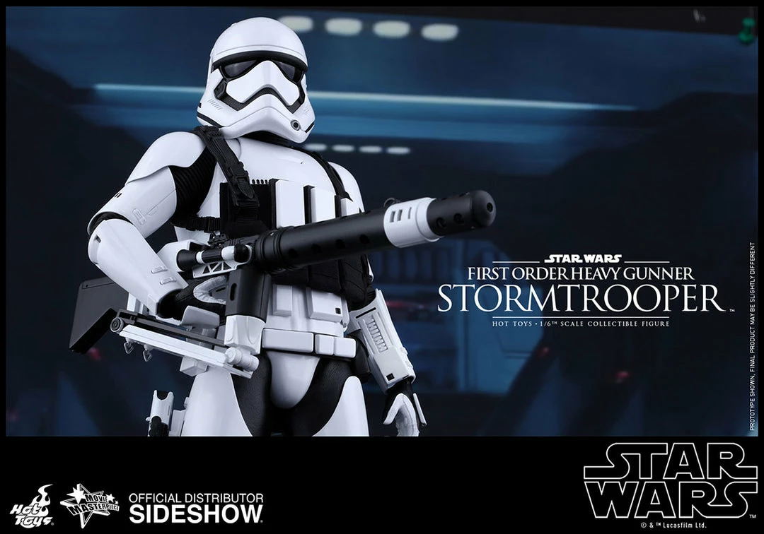 Vendor-unknown Hot Toys Star Wars Episode VII The Force Awakens First Order Heavy Gunner Stormtrooper 1/6 Scale 12" Figure 15 Vendor-unknown Hot Toys Star Wars Episode VII The Force Awakens First Order Heavy Gunner Stormtrooper 1/6 Scale 12" Figure